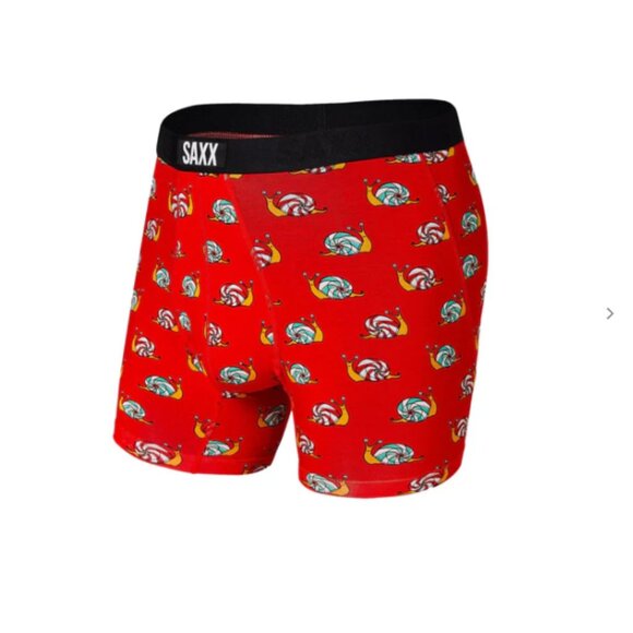 SAXX VIBE Christmas Boxer Briefs “Slow Lane” - Picture 1 of 4